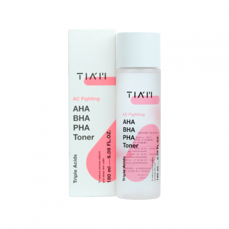 Tiam AC Fighting AHA BHA PHA Toner 180ml 180ml