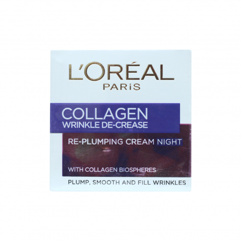Loreal Paris Collagen Wrinkle De-crease Cream Night 50ml 50ml