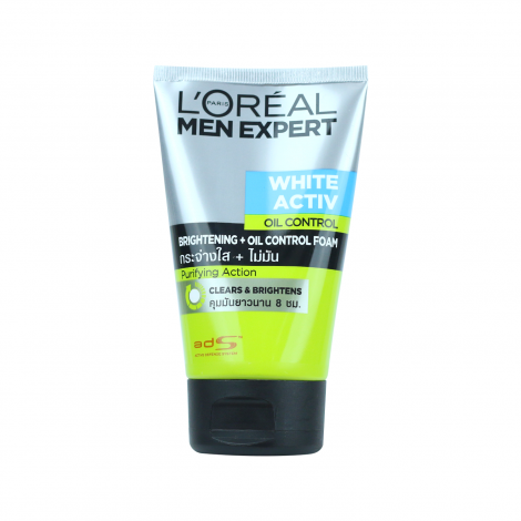 Loreal Men Expert White Activ Brightening Plus Oil Control Foam 100ml 100ml