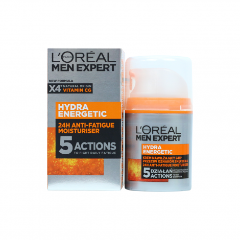 LOreal Men Expert Hydra Energetic 24H Anti-Fatigue Moisturizing 50ml 50ml