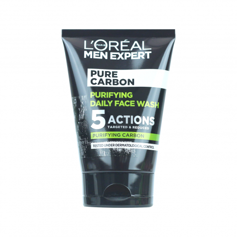 Loreal Men Expert Pure Carbon Purifying Daily Face Wash 100ml 100ml