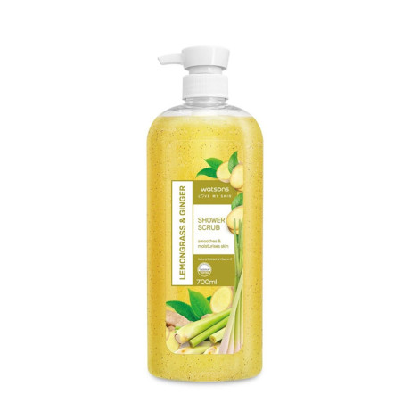 Watsons Lemongress & Ginger Shower Scrub 700ml 700ml