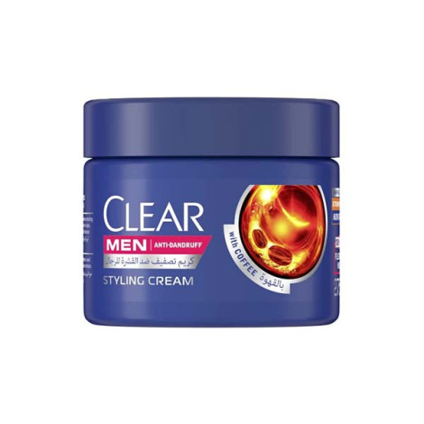 Clear Men Anti-Dandruff With Coffee Styling Hair Cream 275ml 275ml