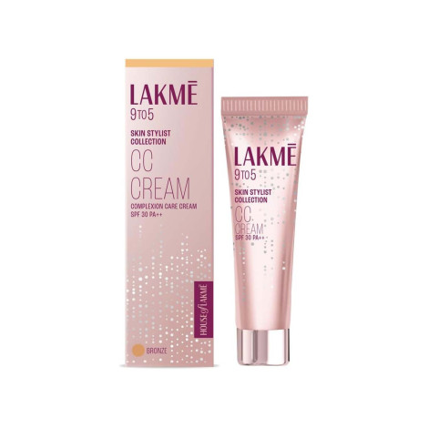 Lakme 9To5 Skin Stylist Collection CC Cream - 03 Bronze 30g