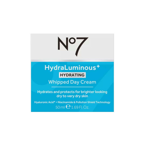 No7 HydraLuminous Hydrating Whipped Day Cream 50ml 50ml