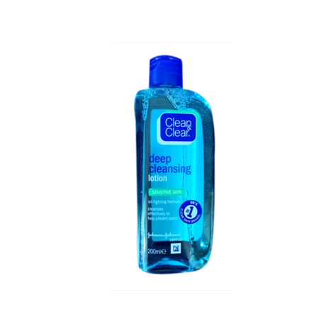 Clean & Clear Deep Cleansing Lotion For Sensitive Skin 200ml 200ml