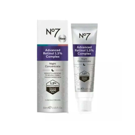 No7 Advanced Retinol 1.5% Complex Night Concentrate 30ml 30ml