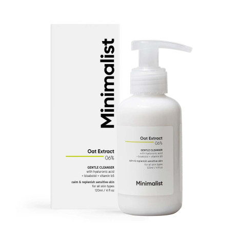 Minimalist Oat Extract 06% Gentle Cleanser 120ml 120ml