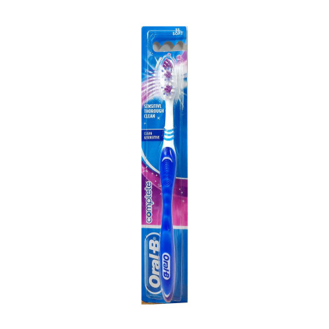 Oral-B complete Clean & Sensitive Toothbrush Dark Blue - 35 Soft 1pc