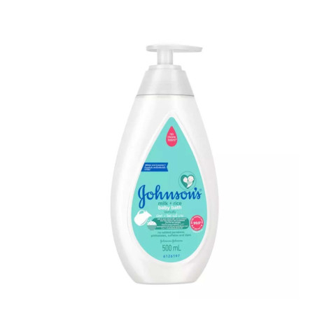 Johnson's Baby Milk and Rice Baby Bath 500ml 500ml