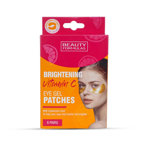 Beauty Formulas Brightening Vitamin C Eye Gel Patches 6 Pairs | MedEasy