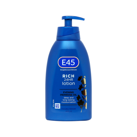 E45 Rich 24HR Provides Deep Moisturisation Lotion 400ml 400ml
