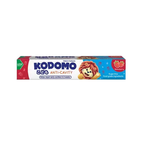 Kodomo Anti Cavity Toothpaste Strawberry (0-6 Years) - 80g 80g
