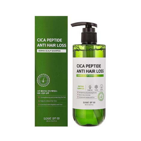 Some By Mi Cica Peptide Anti Hair Loss Derma Scalp Shampoo 285ml 285ml