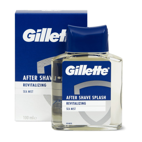 Gillette Revitalizing Sea Mist  After Shave Splash 100ml 100ml