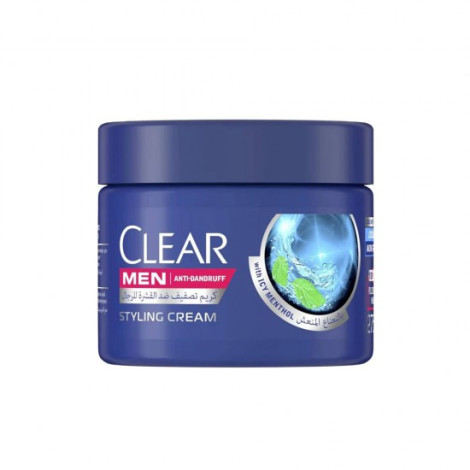 Clear Men Anti-Dandruff lcy Menthol  Styling Hair Cream 275ml 275ml