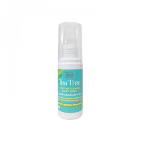 Asda Tea Tree Light Mattifying Moisturiser 50ml 50ml