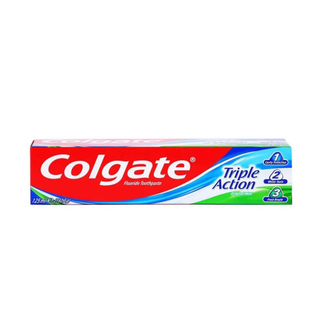 Colgate Triple Action Fluoride Toothpaste 125ml 125ml