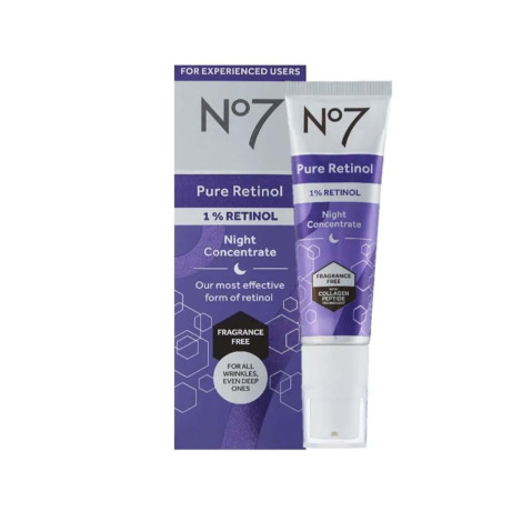 No7 Pure Retinol 1% Night Concentrate 30ml 30ml