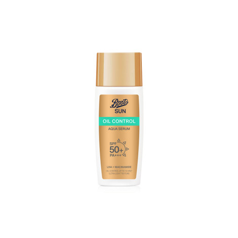 Boots Oil Control Aqua Serum Sun SPF50+ PA++++ 40ml 40ml