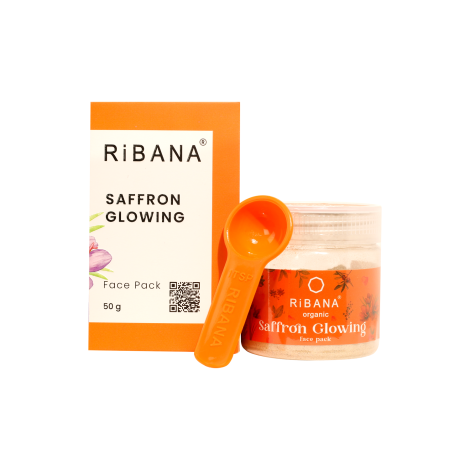Ribana Saffron Glowing Face Pack 50g 50g