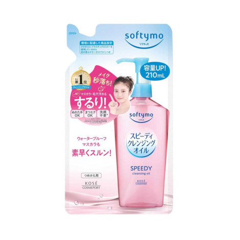 Kose Cosmeport Softymo Speedy Cleansing Oil Refill 210ml 210ml