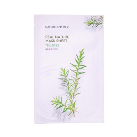 Nature Republic Real Nature Tea Tree Mask Sheet 23ml 23ml