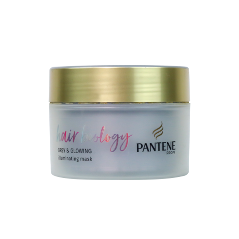Pantene Hair Biology Grey & Glowing Illuminating Mask 160ml 160ml