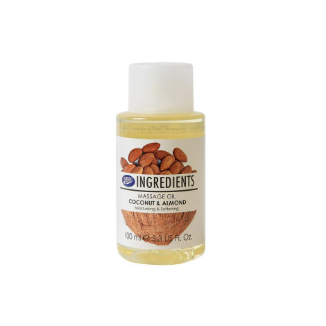 Boots Ingredients Coconut & Almond Massage Oil 100ml 100ml