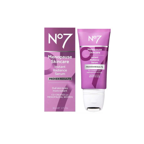 No7 Menopause SkinCare Instant Radiance Serum 30ml 30ml