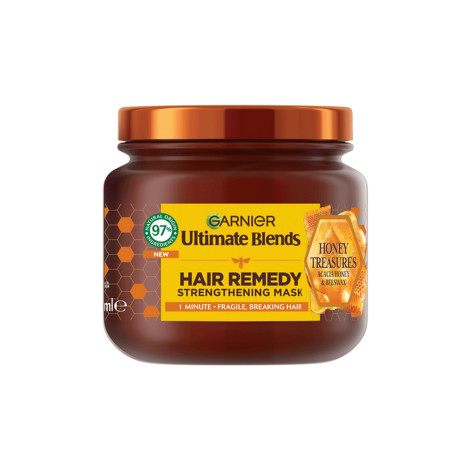Garnier Ultimate Blends Honey Treasures Hair Remedy Repairing Mask 340ml 340ml
