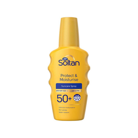 Boots Soltan Protect & Moisturise Suncare Spray SPF50+ 200ml 200ml
