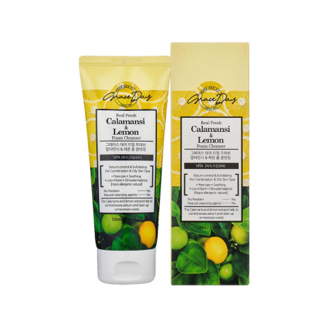 Grace Day Calamansi & Lemon Faom Clenasing 100ml 100ml