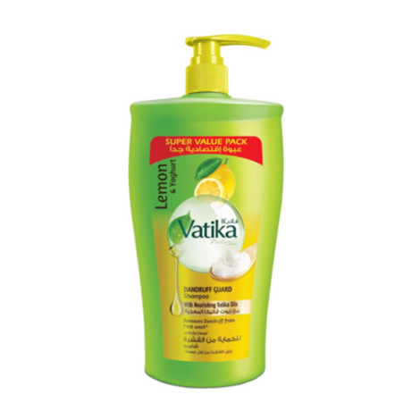 Vatika Naturals Lemon and Yogurt Anti-Dandruff Shampoo 1000ml 1000ml