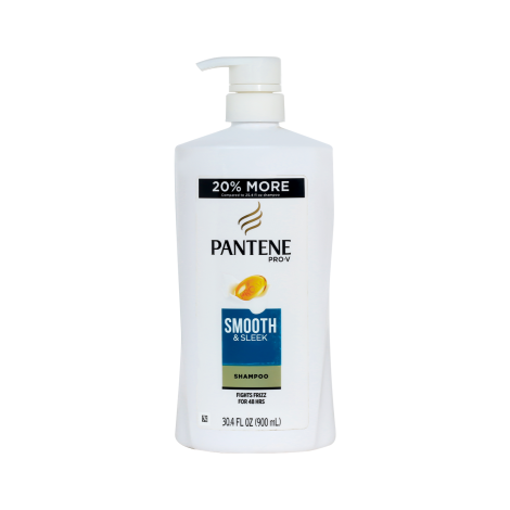 Pantene Pro-V Smooth & Sleek Shampoo 900ml 900ml