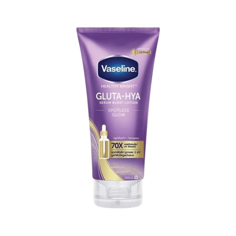 Vaseline Healthy Bright Gluta-Hya Serum Burst Lotion Spotless Glow 300ml 300ml