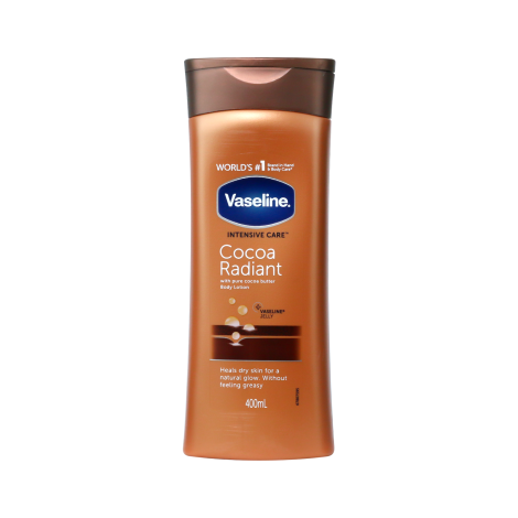 Vaseline Intensive Care Cocoa Radiant Non Greasy Body Lotion 400ml 400ml