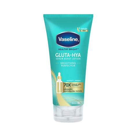 Vaseline Healthy Bright Smoothing Perfector Gluta-Hya Serum Burst Lotion 300ml 300ml