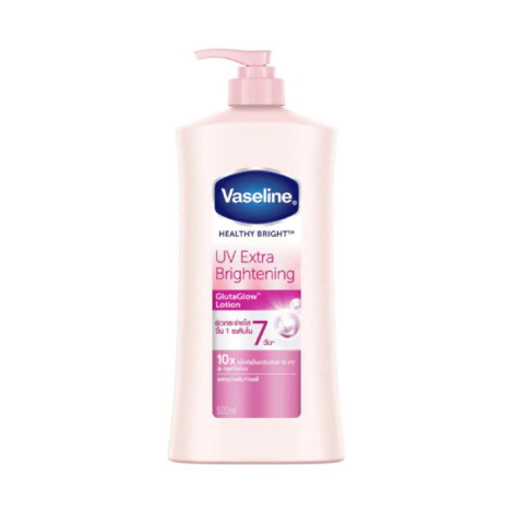 Vaseline Healthy Bright UV Extra Brightening Gluta Glow Lotion 500ml 500ml