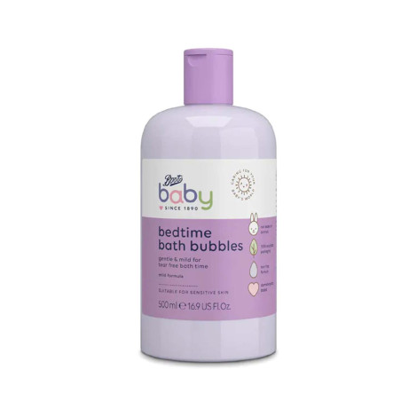 Boots Baby Bedtime Bath Bubbles 500ml 500ml