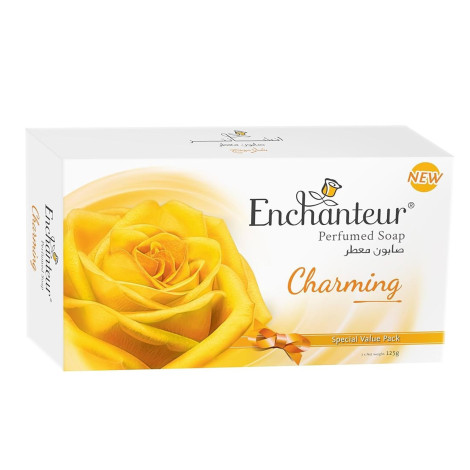 Enchanteur Charming Perfumed Soap Special Value Pack 3 x 125g 125g