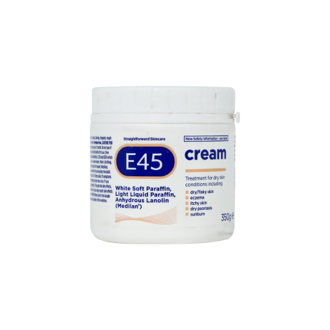 E45 Dermatological Cream For Dry Skin 350g 350g