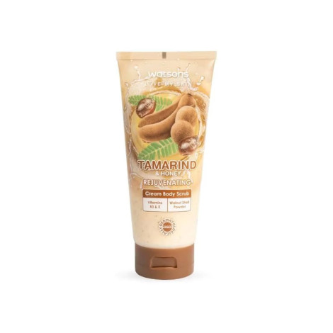 Watsons Tamarind & Honey Rejuvenating Cream Body Scrub 200g 200g