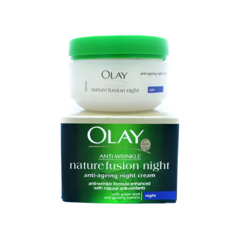 Olay Nature Fusion Anti Ageing Night Moisturiser Cream 50ml 50ml