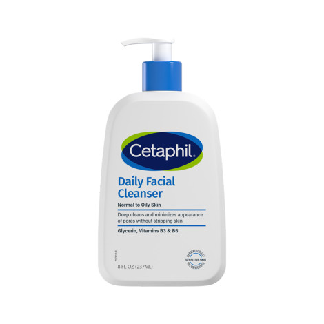 Cetaphil Daily Facial Cleanser Normal to Oily Skin 237ml 237ml