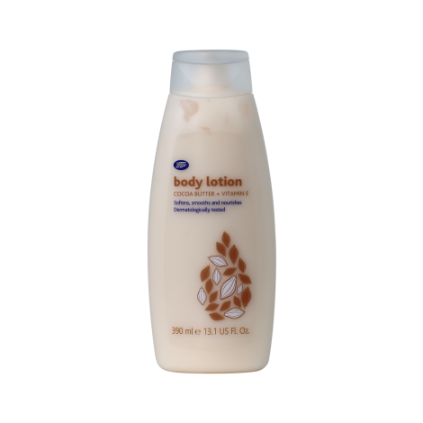 Boots Cocoa Butter & Vitamin E Body Lotion 390ml 390ml
