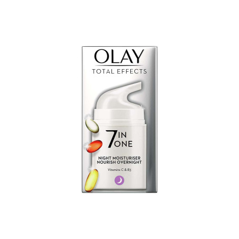Olay Total Effects 7 in One Night Moisturiser Nourish Overnight 37ml 37ml