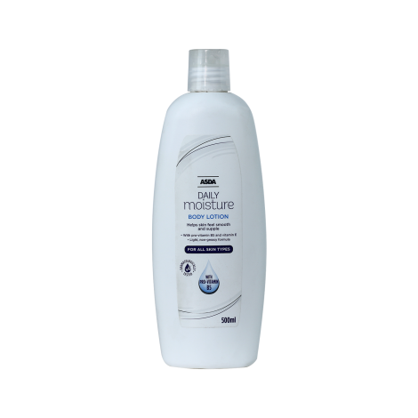 Asda Daily Moisture Body Lotion With Pro Vitamin B5 500ml 500ml