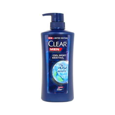 Clear Men Cool Short Mennthol Anti Dandruff Shampoo 450ml 450ml