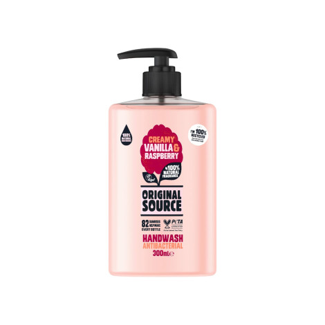 Original Source Creamy Vanilla & Raspberry Moisturising Hand Wash 300ml 300ml